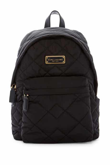 Marc Jacobs Quilted Nylon School Backpack