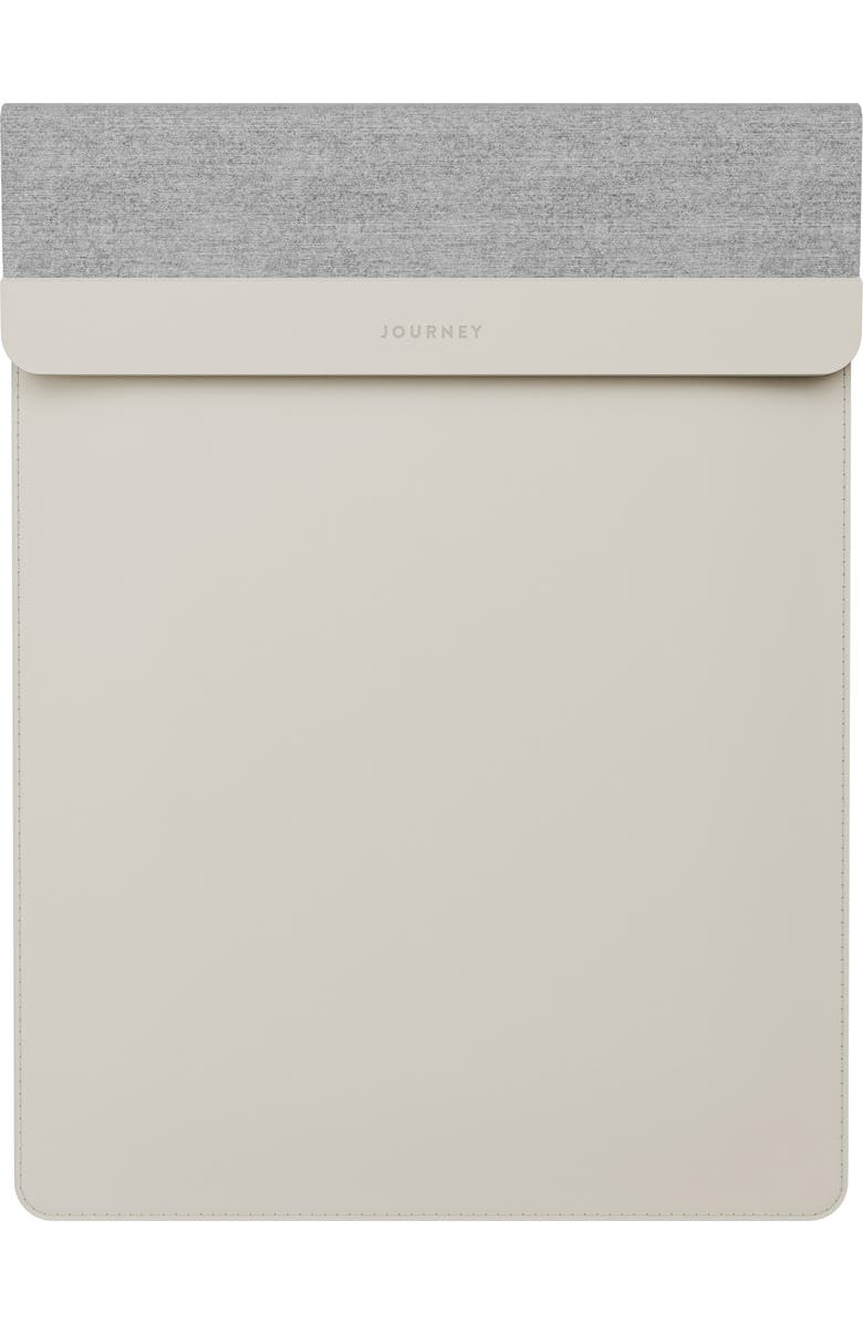 JOURNEY Nexa 13-Inch Wireless Charger Laptop Sleeve, Main, color, Dove Grey