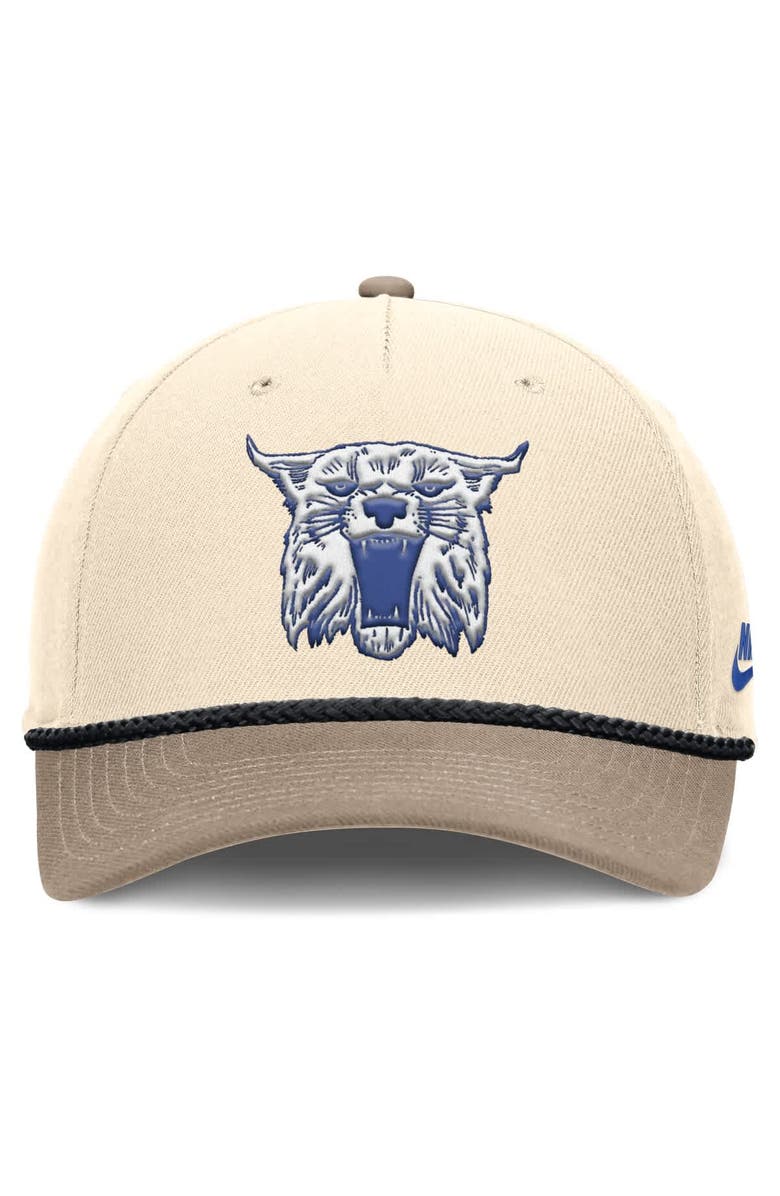 Nike Men's Nike Natural Kentucky Wildcats Rise Legacy Throwback Logo Adjustable Hat, Alternate, color,