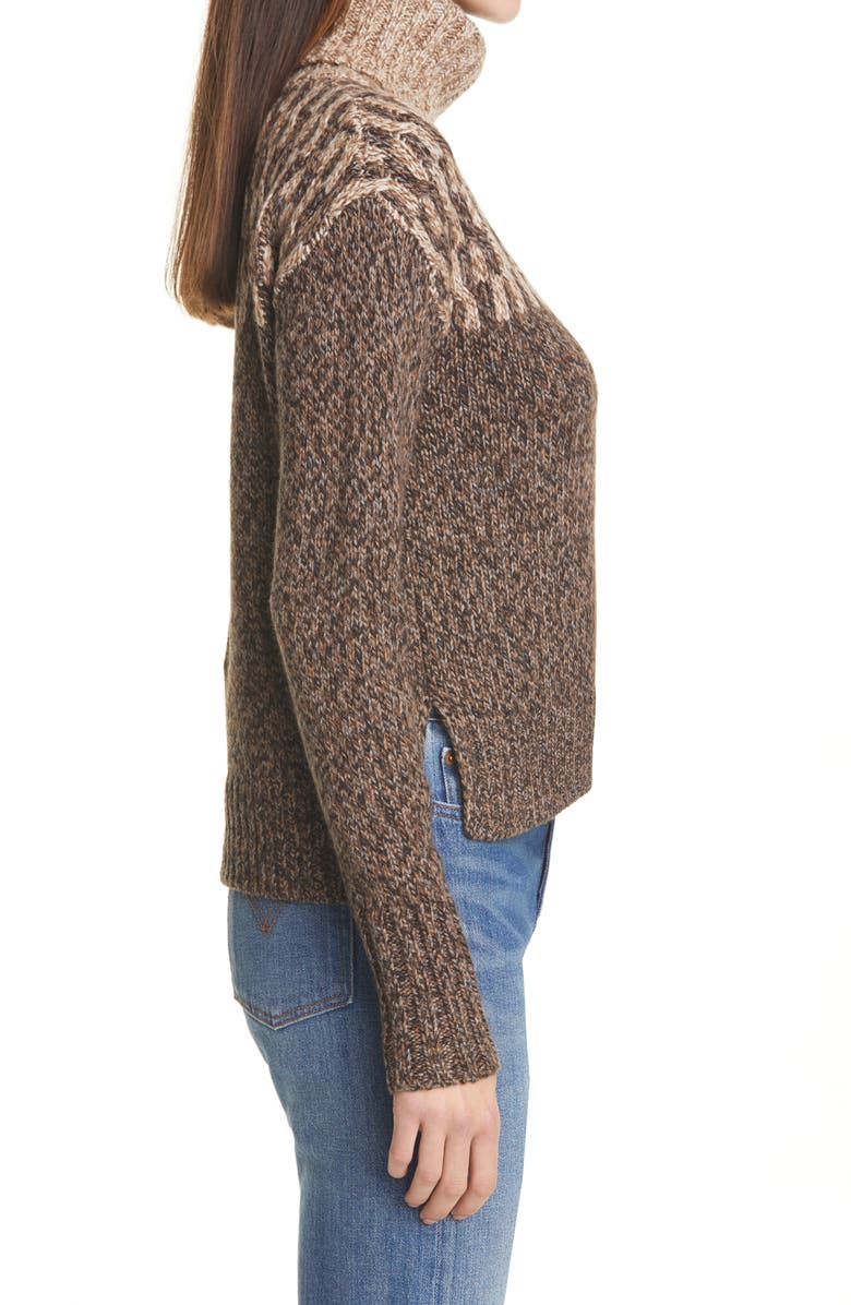 Veronica Beard Turtleneck Sweater, Alternate, color,