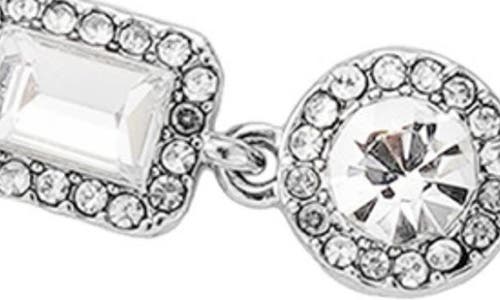 Adornia Crystal Halo Chain Bracelet
