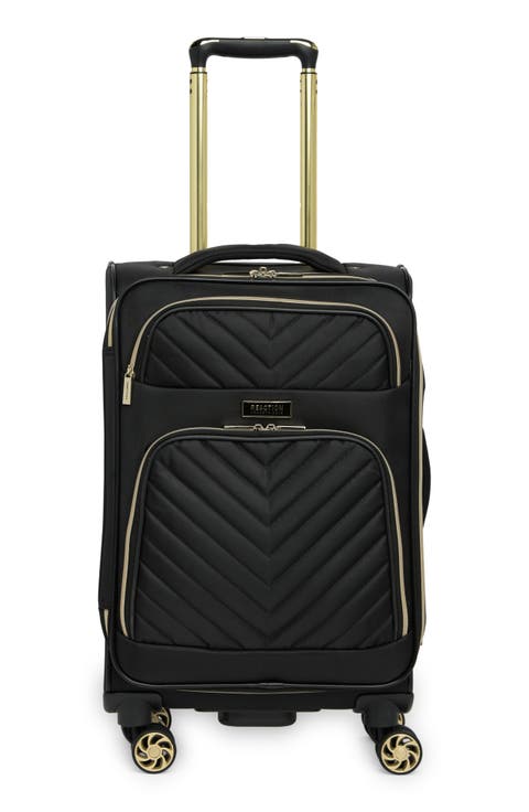 Chelsea 20-Inch Quilted Expandable Suitcase