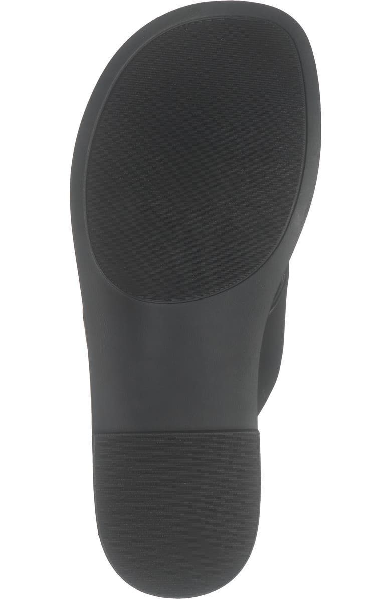 NORDSTROM RACK Coco Flat Sandal, Alternate, color, Black