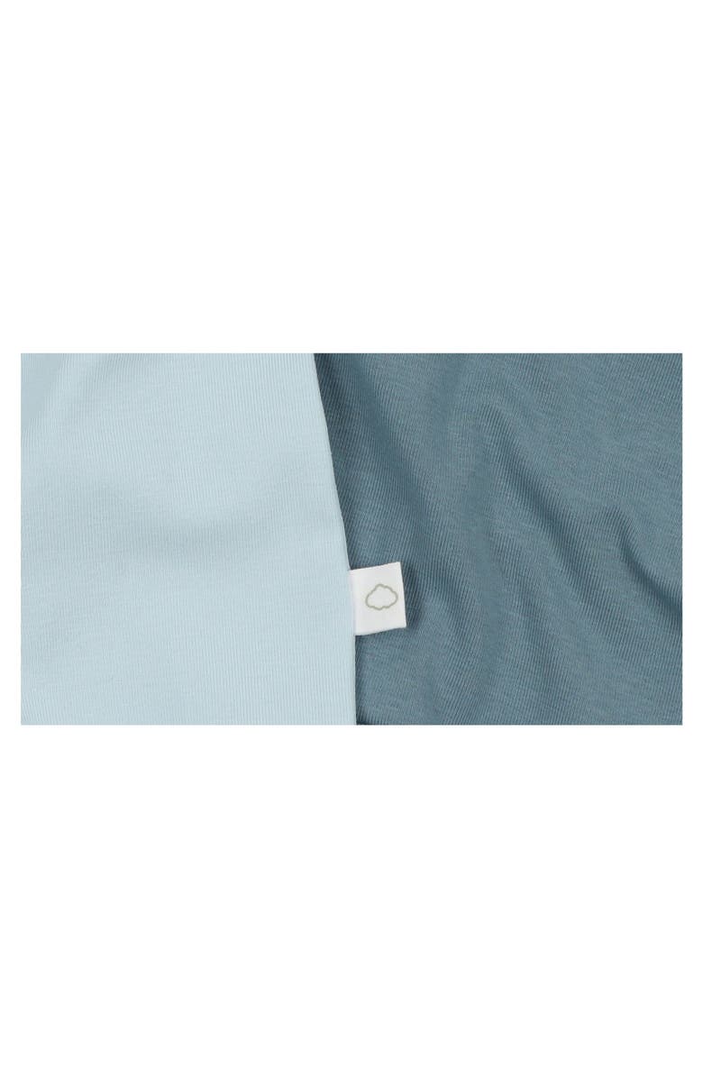 Pouf 2 Pack Footies, Alternate, color, Blue