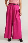 Universal Standard Palais Linen Blend Beach Pants