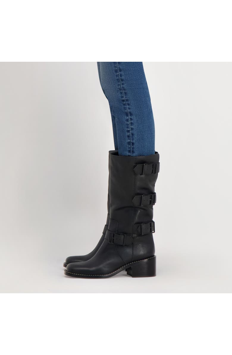 Bernardo 1946 Footwear Burke Moto Boot, Alternate, color, Black