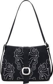 Desigual Studded Faux Leather Crossbody Bag
