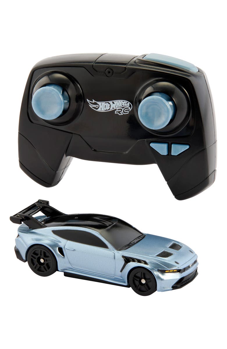 Hot Wheels Remote Control Ford Mustang GTD in 1:64 Scale, Alternate, color,