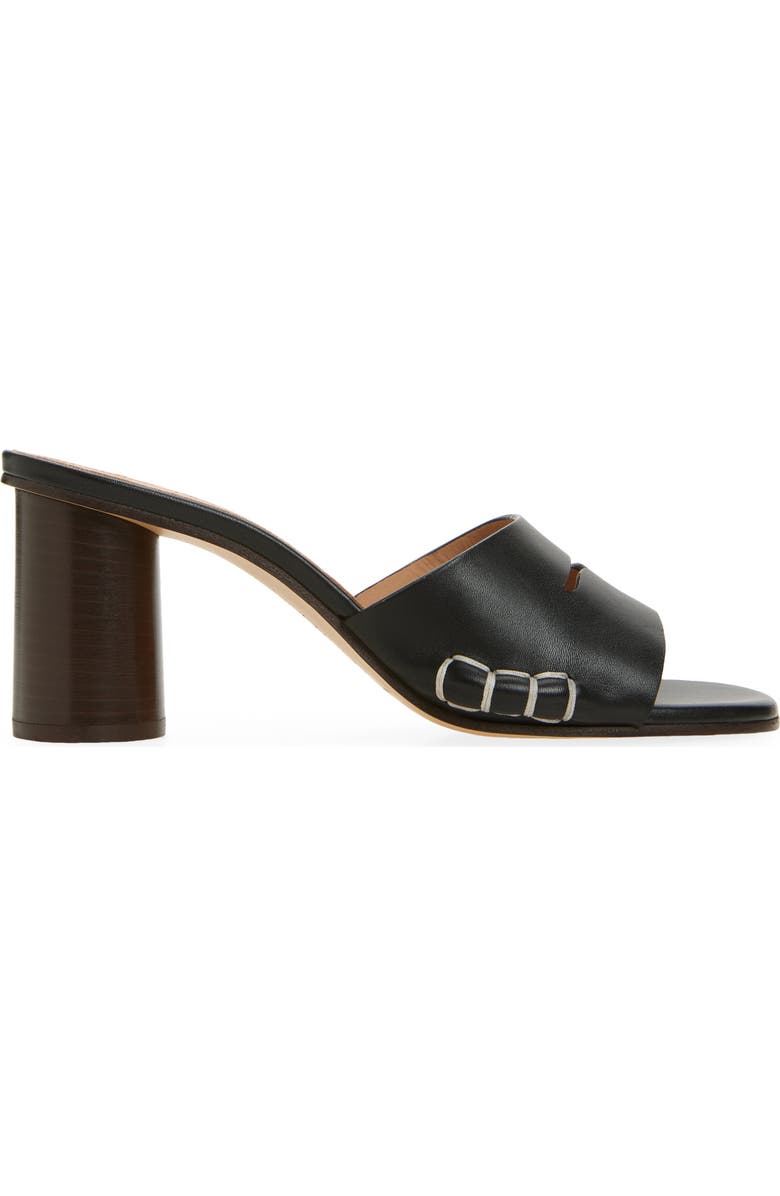 JW Anderson Loafer Slide Sandal, Alternate, color, Black