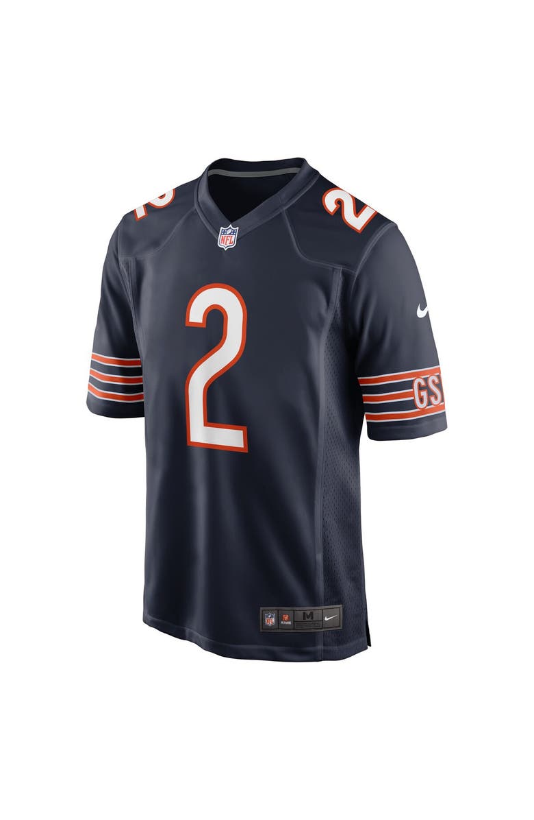 Nike Men's Nike D.J. Moore Navy Chicago Bears Team Color Game Jersey, Alternate, color, Navy