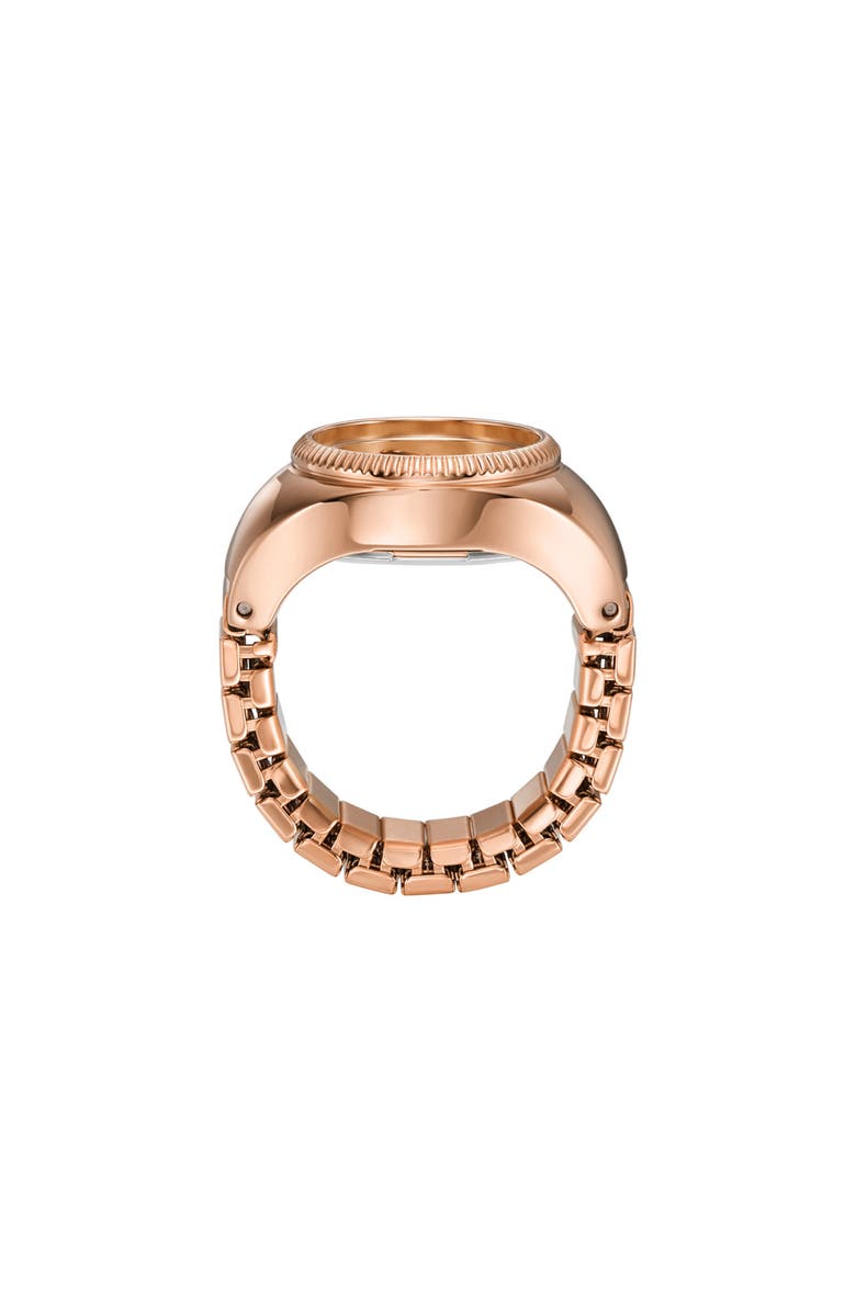 Fossil Ring Watch, 15mm, Alternate, color, Rose Gold