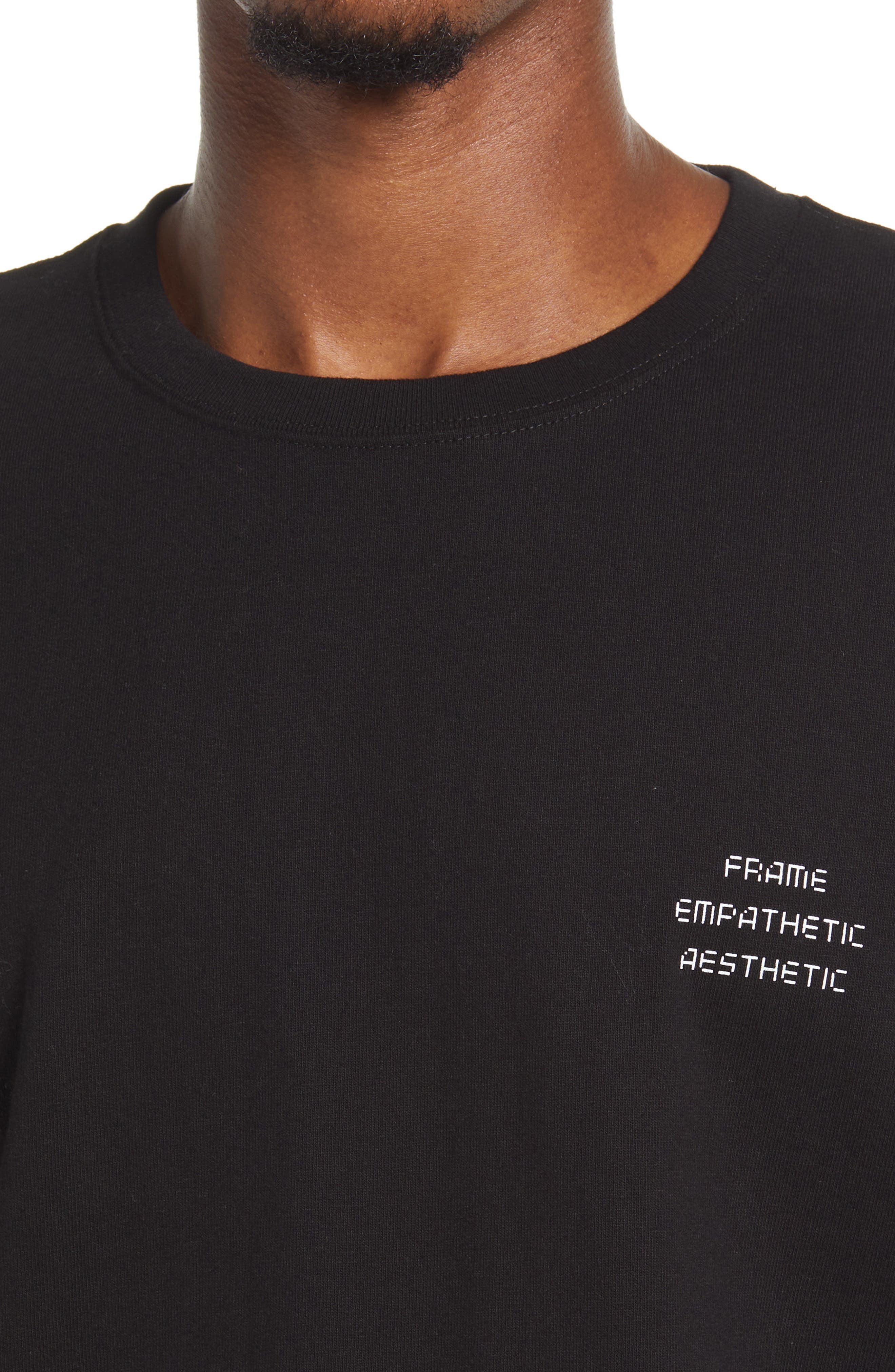 FRAME Empathetic Aesthetic Longline Graphic Tee (Men) | Nordstromrack