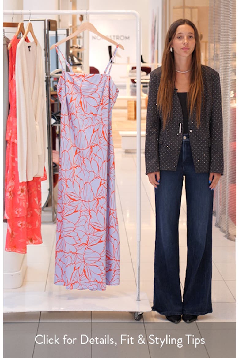 Cerys Floral Print Sleeveless Maxi Dress video