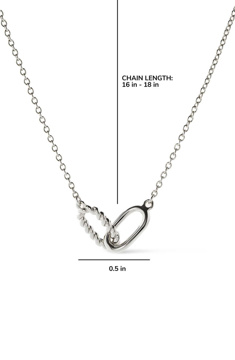 Ana Luisa Pendant Necklace - Juniper Silver, Alternate, color, Silver