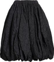 Noir Kei Ninomiya Double Weave Jacquard Bubble Skirt