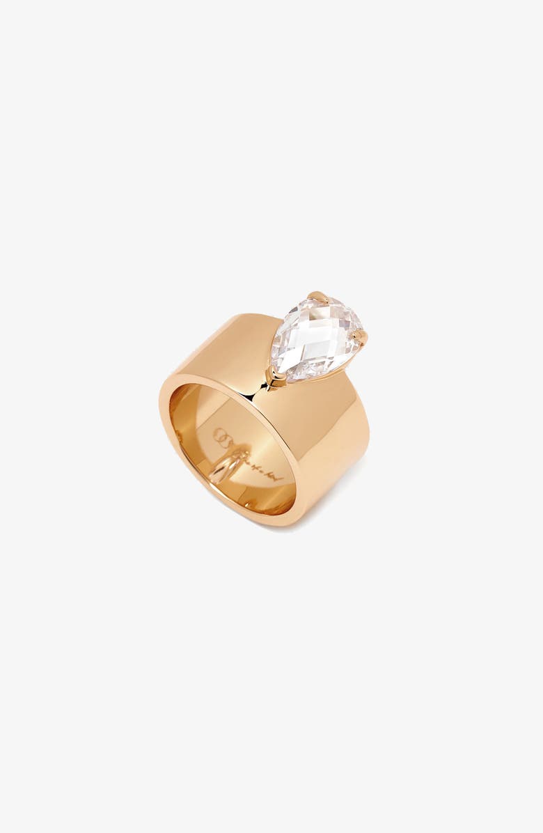 YOJ Diano Ring in Gold, Alternate, color, Gold