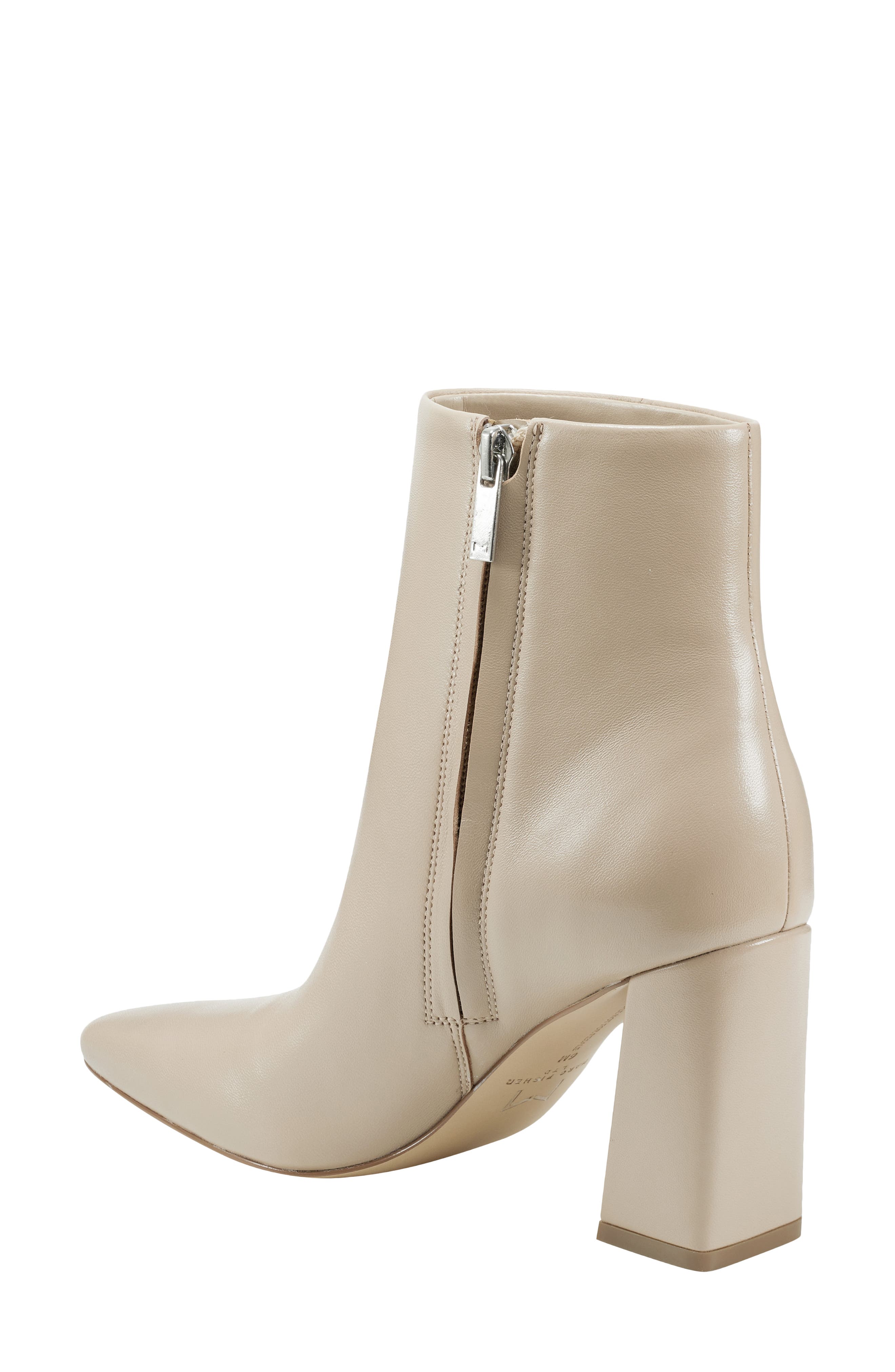 Marc Fisher LTD Yanara Pointed Toe Bootie, Alternate, color, Light Natural 110
