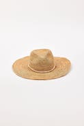 Hat Attack Raffia Crochet Continental
