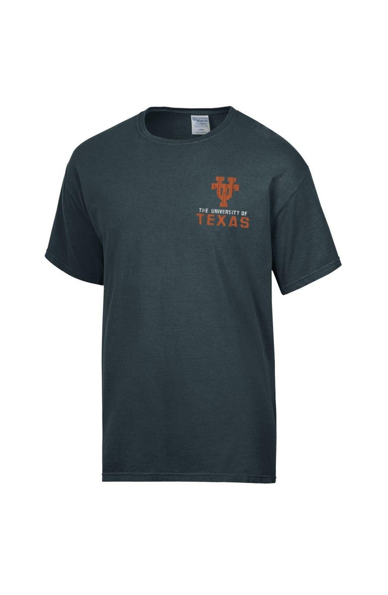 Comfort Wash Men's Comfort Wash Charcoal Texas Longhorns Vintage Logo T-Shirt, Alternate, color, 