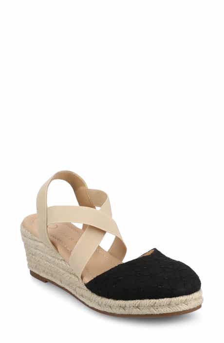 Journee Collection Ashlee Espadrille Wedge Pump - Extra Wide Width Available