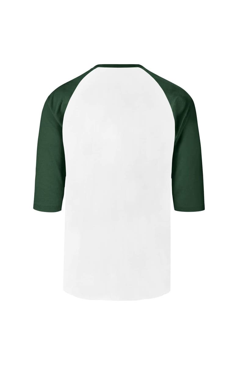 '47 Men's '47 Cream Colorado Rockies City Connect Crescent Franklin Raglan 3/4-Sleeve T-Shirt, Alternate, color, 