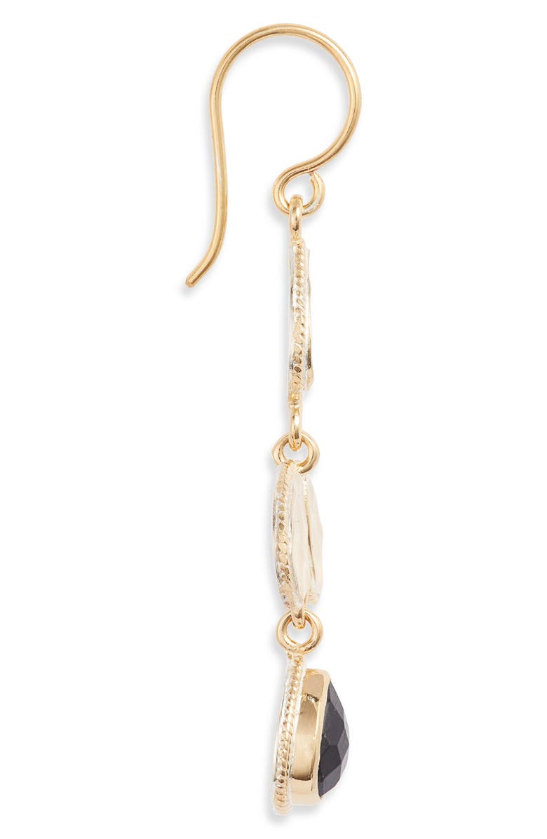 Anna Beck Hammered Stone Chandelier Earrings, Alternate, color, 