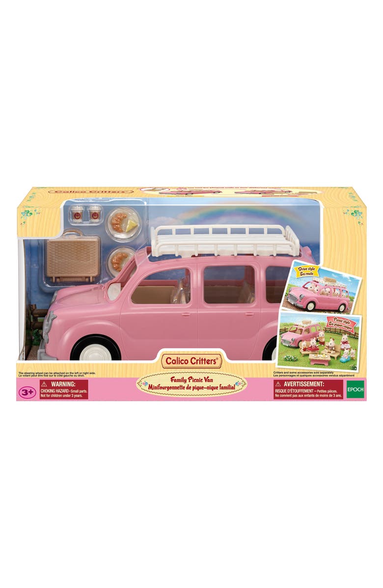 Calico Critters Family Picnic Van Playset, Alternate, color, Multi