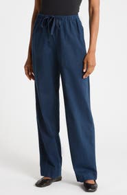 Vince Tie Front Pull-On Pants