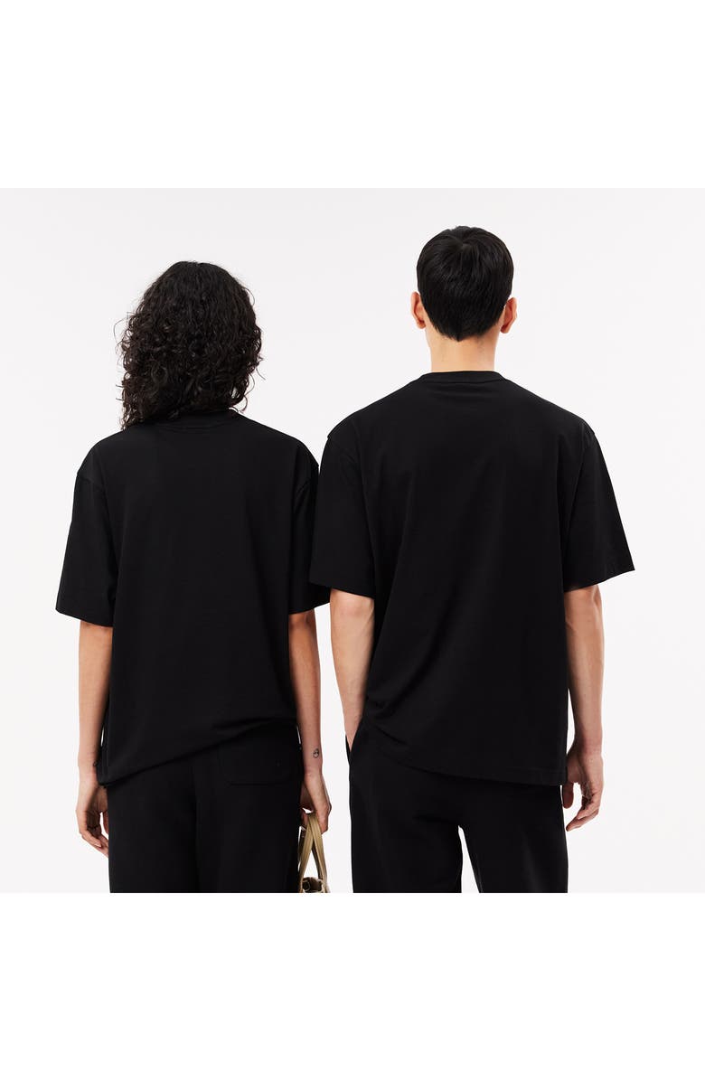 Lacoste Loose Fit Cotton T-Shirt, Alternate, color,