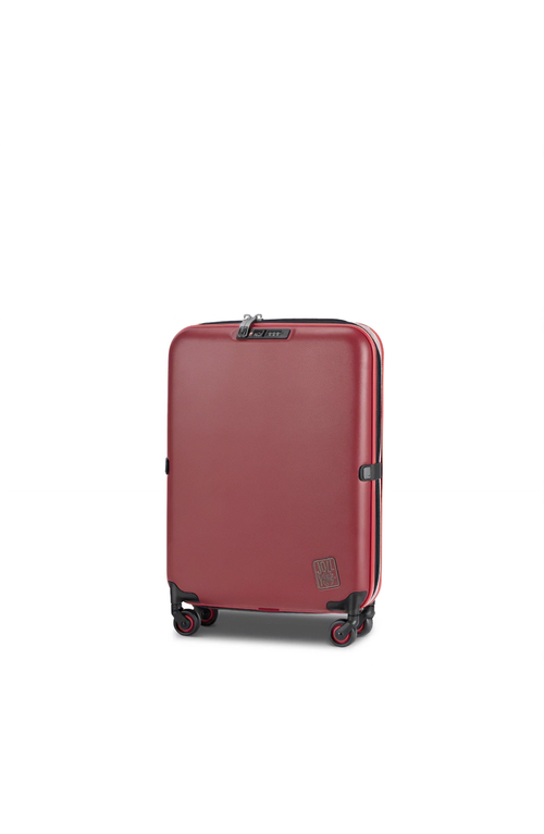 Pixie Mood Collapsible Pebble Carry-on Suitcase In Red