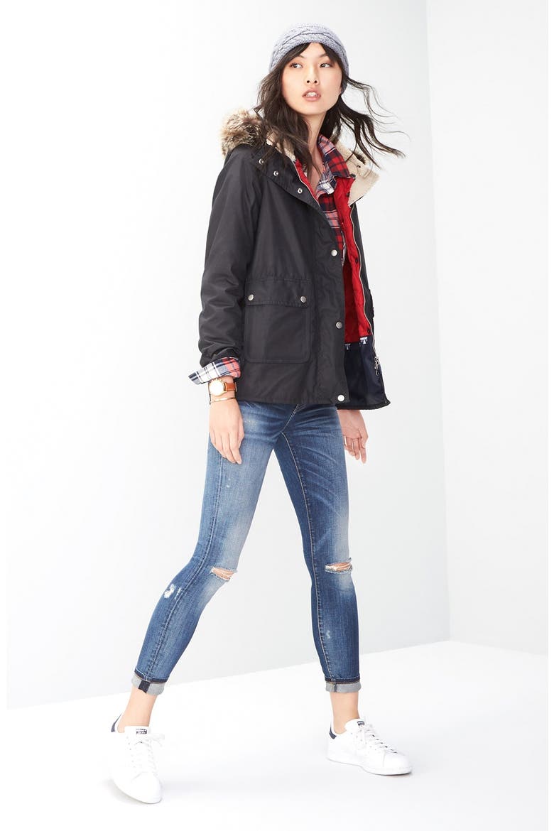 'The Stiletto' Skinny Jeans, Alternate, color, DIVISION DESTROY