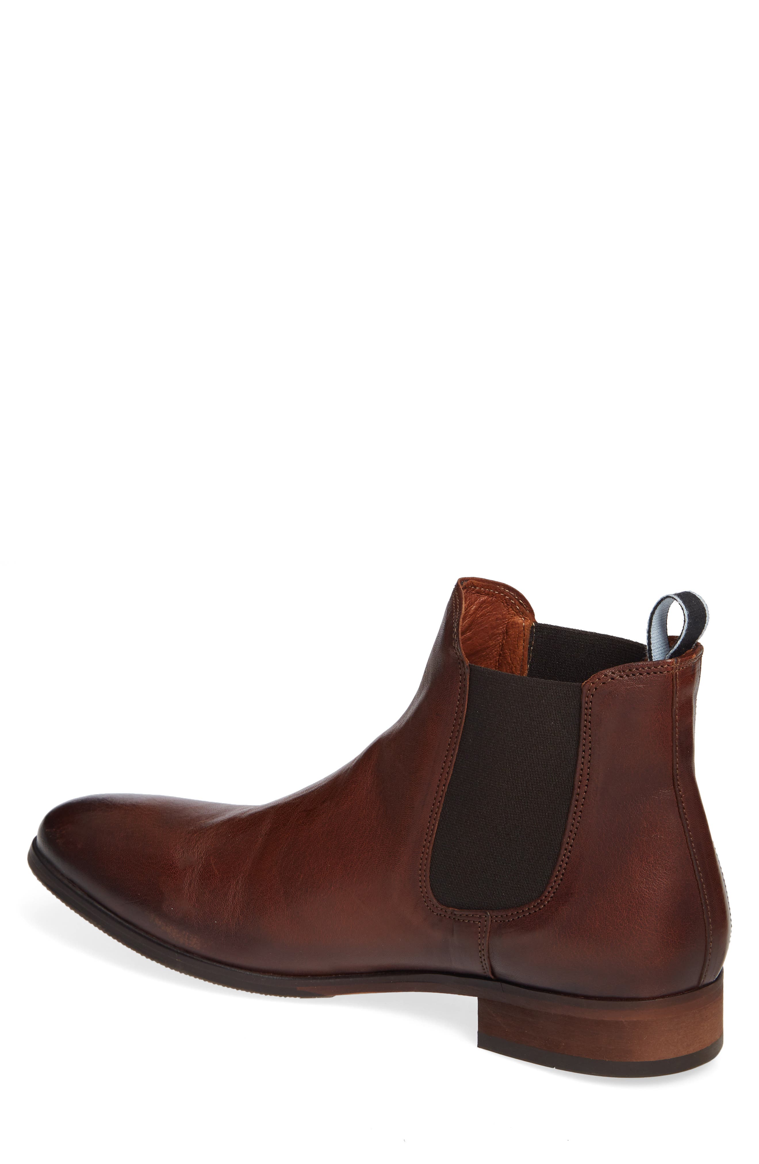 Arnie Chelsea Boot, Alternate, color, BROWN LEATHER