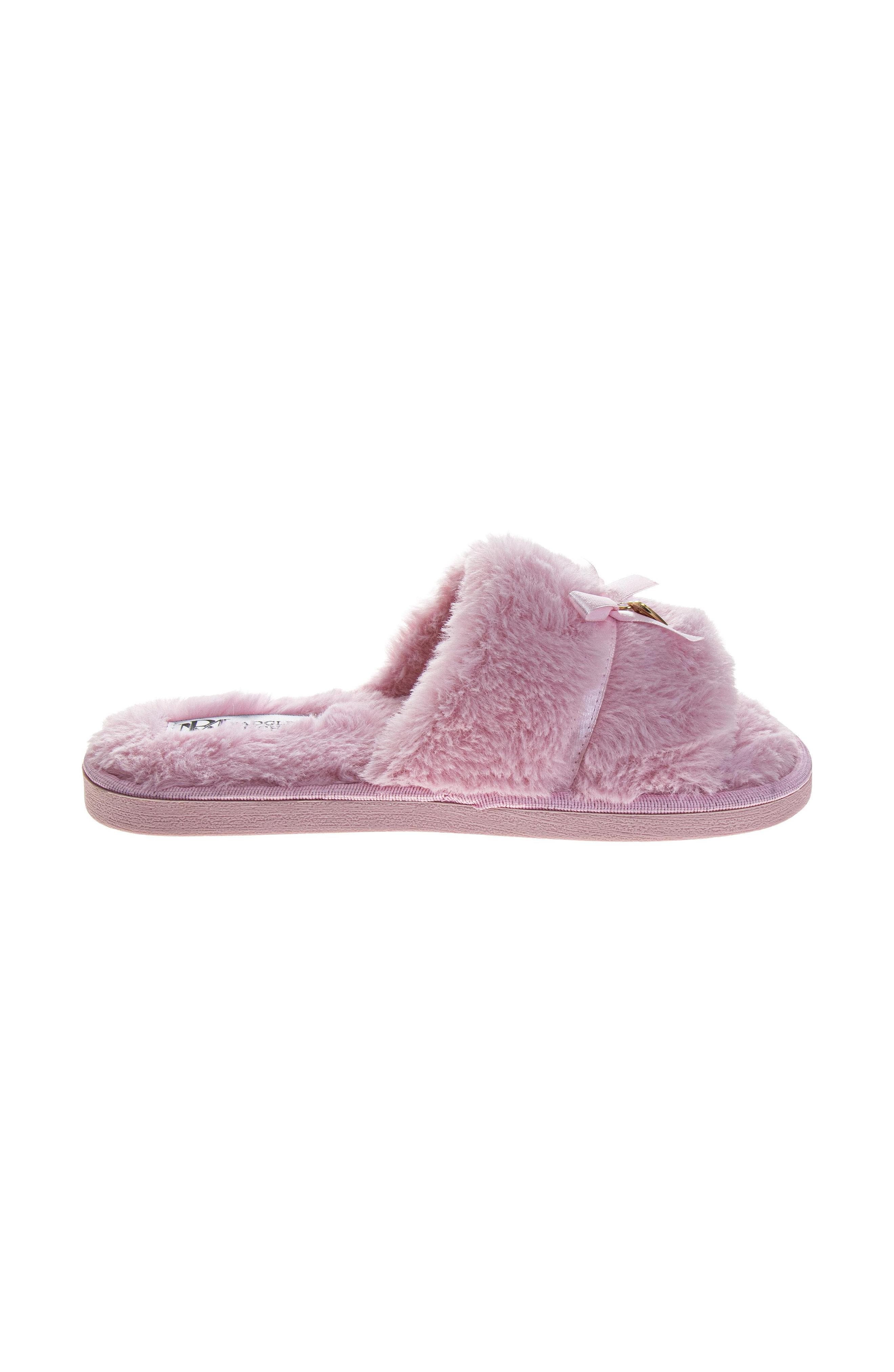 Womens Classic Logo Slippers, Alternate, color, PINK