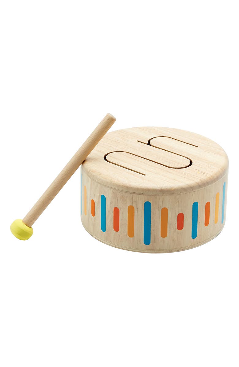 PlanToys<sup>®</sup> Solid Drum II Toy, Main, color, 