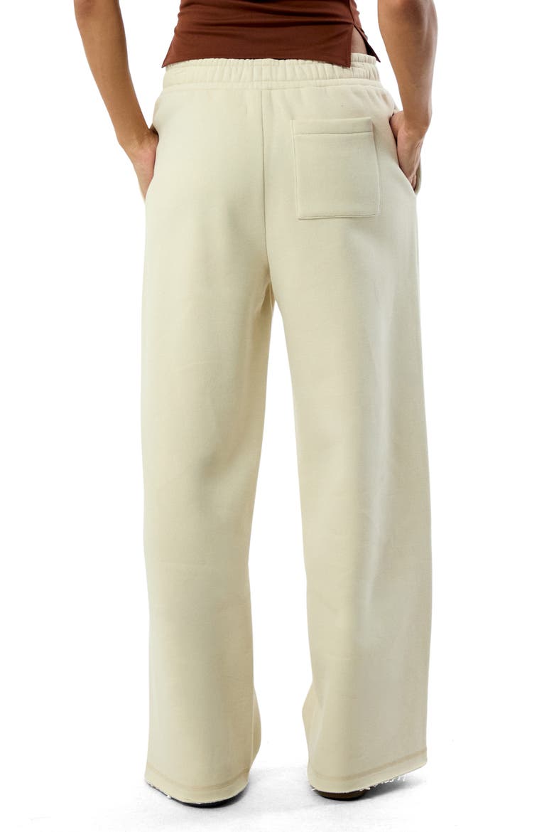 LA Baggy Sweatpants, Alternate, color, CREAM