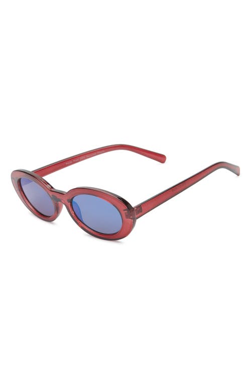 Bp. 50mm Round Sunglasses In Red