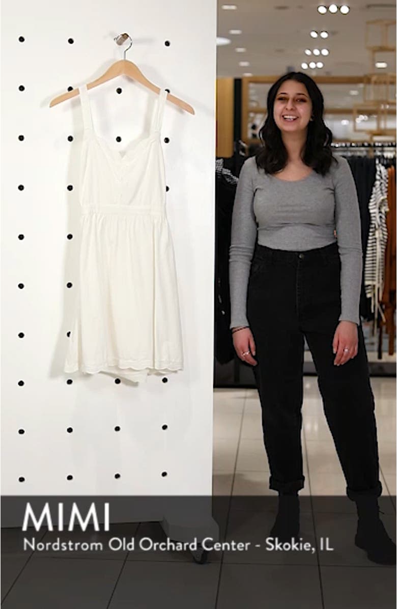 Austin Back Tie Gingham Sundress, sales video thumbnail