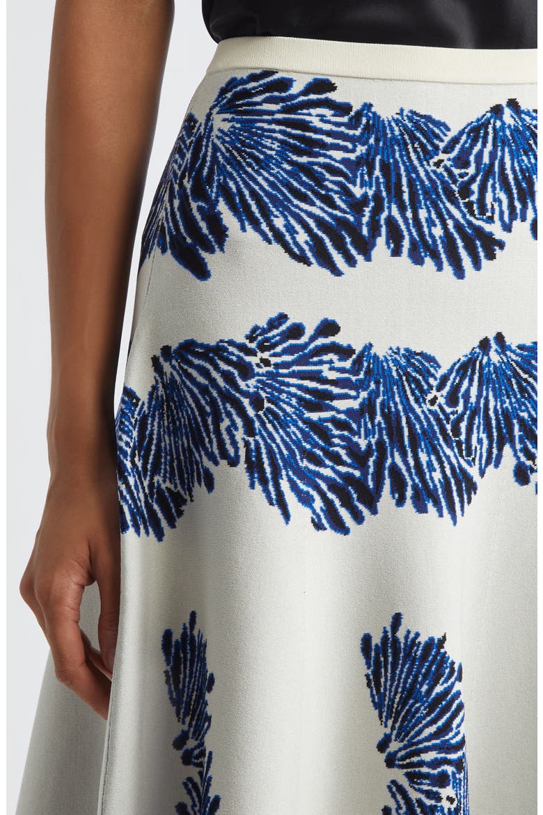 Alessia Jacquard Skirt, Alternate, color, OCEAN