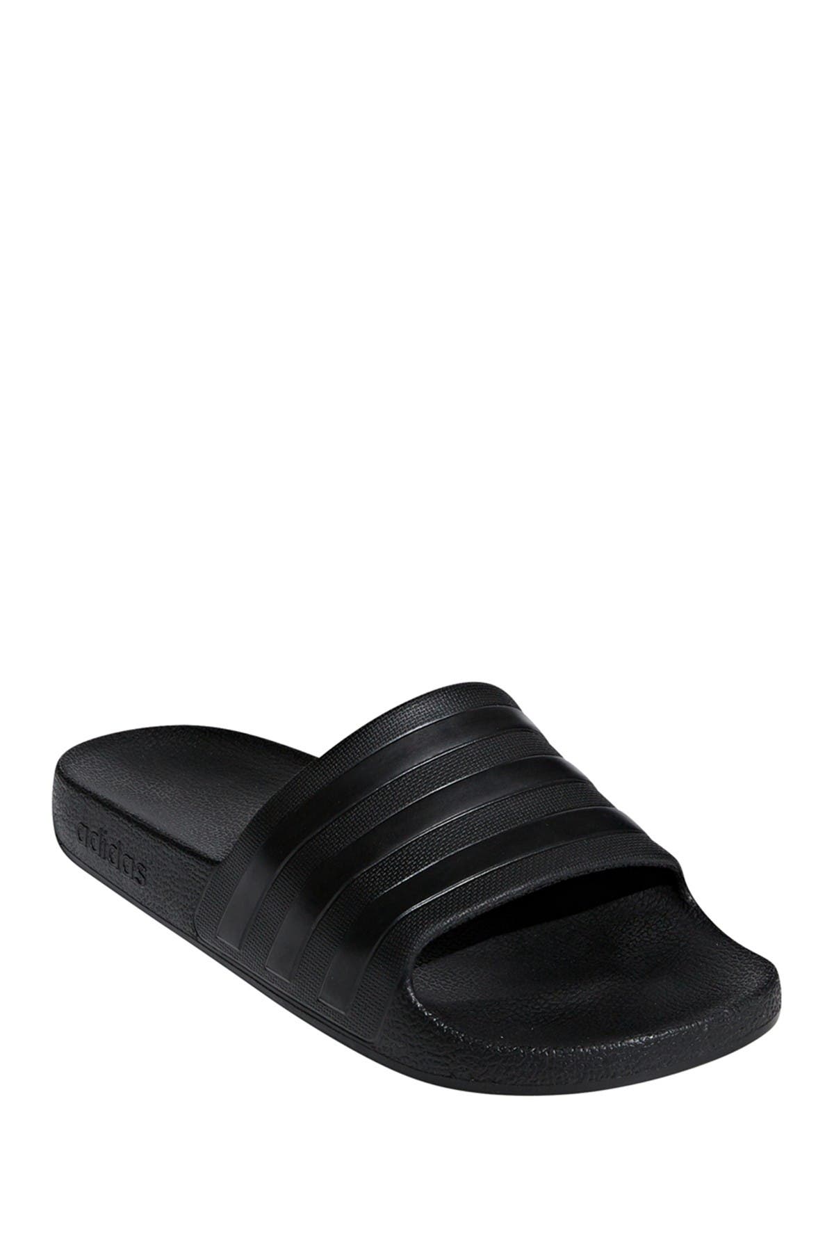 adidas Adilette Aqua Slide Sandal, Main, color, Cblack/Cbl