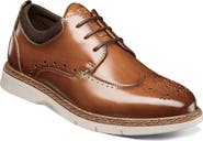 Stacy Adams Kids' Synergy Wingtip Faux Leather Shoe