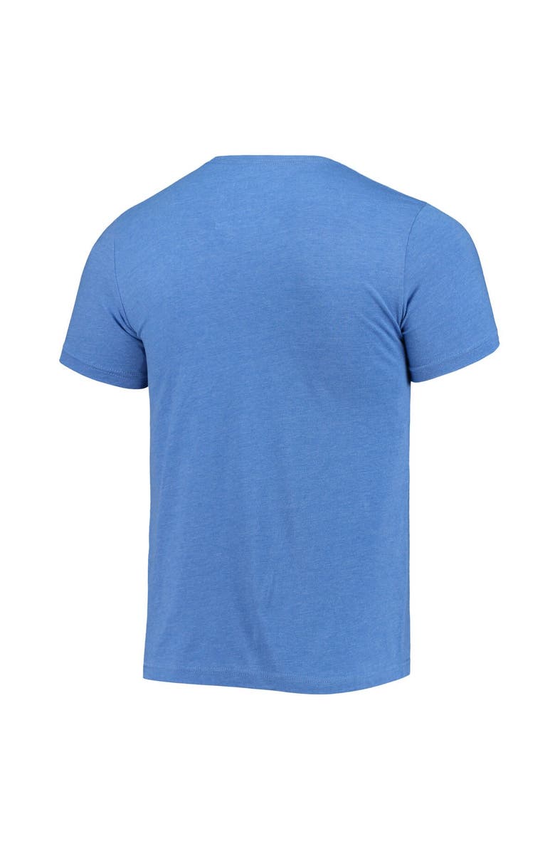 HOMEFIELD Men's Homefield Heathered Blue Seton Hall Pirates Vintage Basketball T-Shirt, Alternate, color, Blue