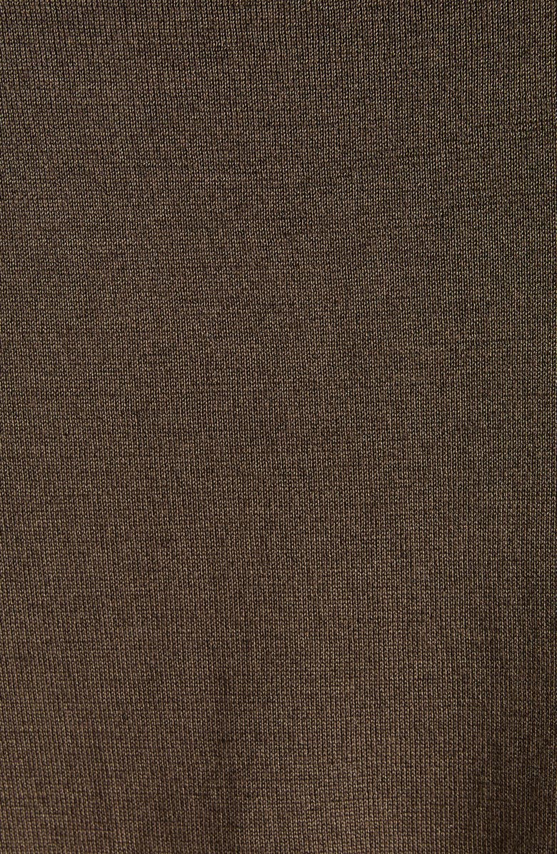 TOM FORD Silk & Cashmere V-Neck Sweater, Alternate, color, Taupe Brown