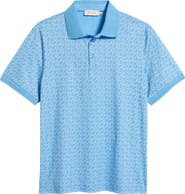 Bugatchi Vance OoohCotton® Abstract Print Polo