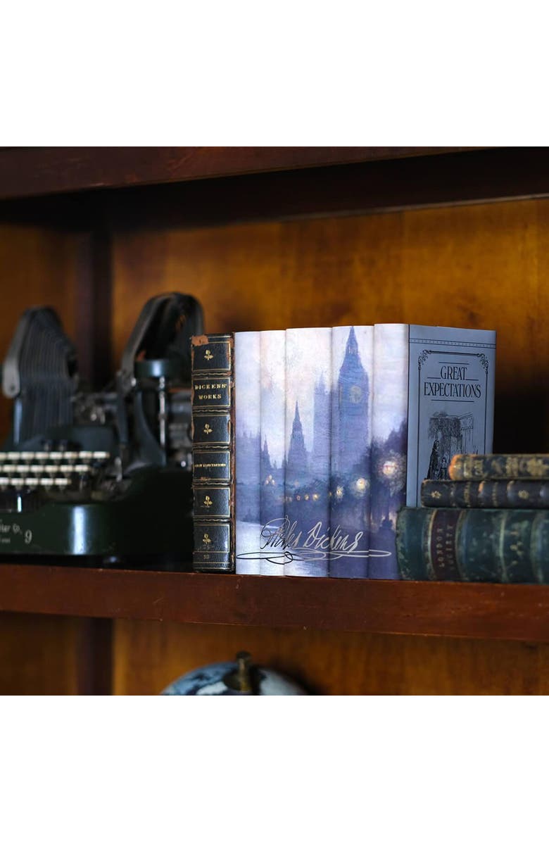 Juniper Books Charles Dickens Book Set, Alternate, color, Cool Neutral