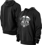 New Era Men's New Era Black Brooklyn Nets Localized Pullover Hoodie