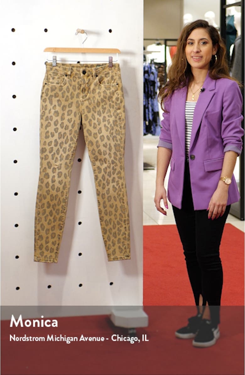 Leopard Skinny Jeans, sales video thumbnail