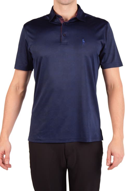 Honeycomb Textured Performance Polo