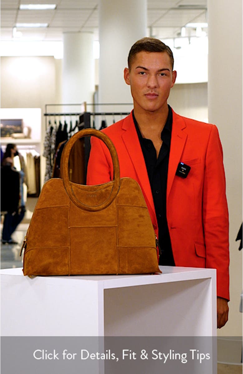 Naomi Suede Satchel, sales video thumbnail