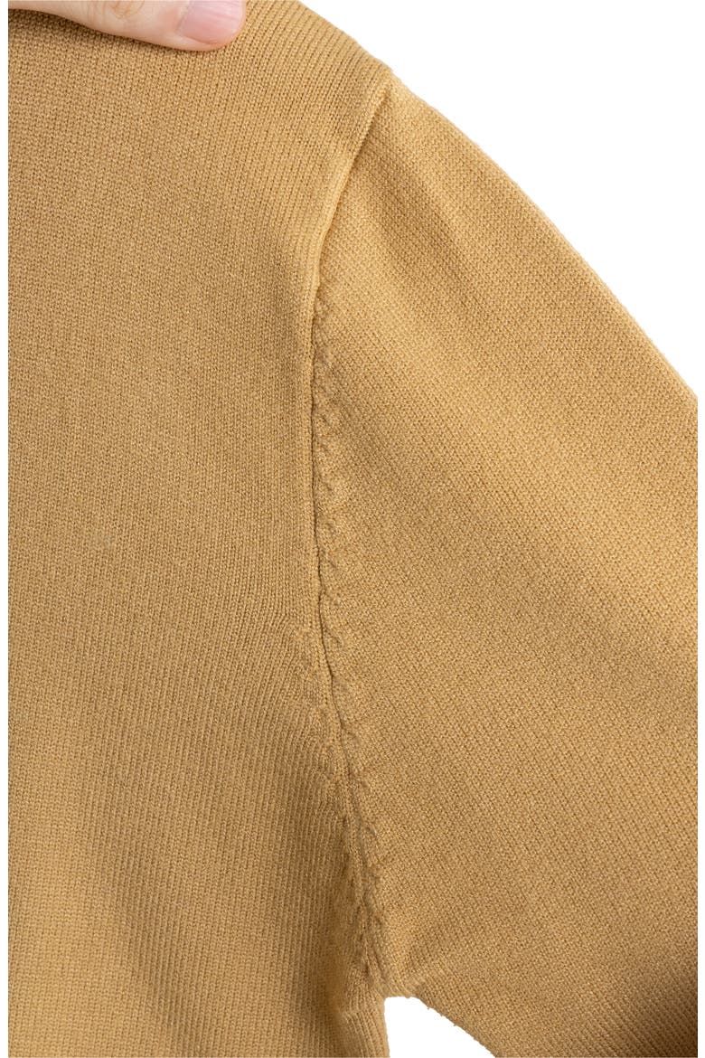 Kids' Basic V-Neck Sweater, Alternate, color, COPPER
