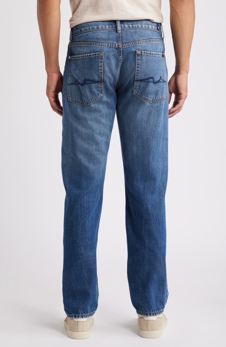 7 For All Mankind The Straight Leg Jeans, Alternate, color, Norte